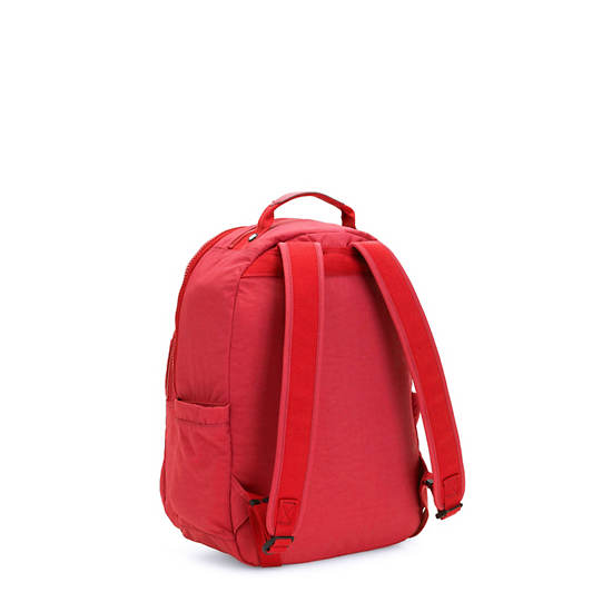 Kipling Seoul Small Klassiska Tablet Ryggsäck Röda | SE 1354CT